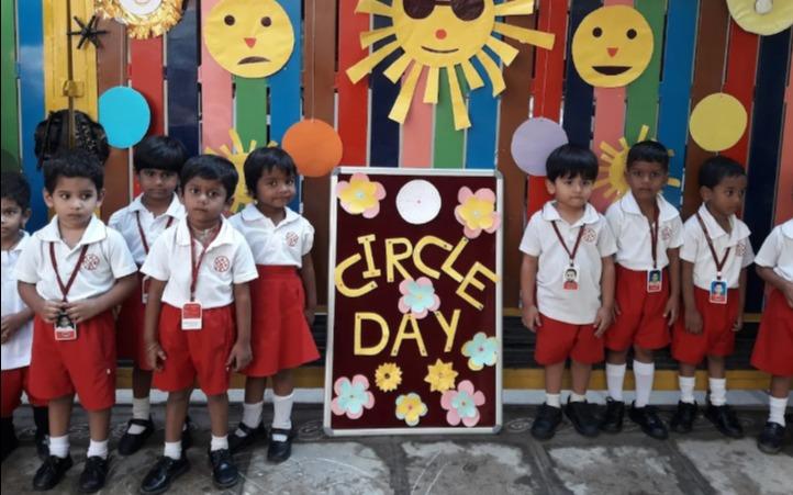 Happy Kidz Khairtabad preschool building in Khairatabad, Hyderabad