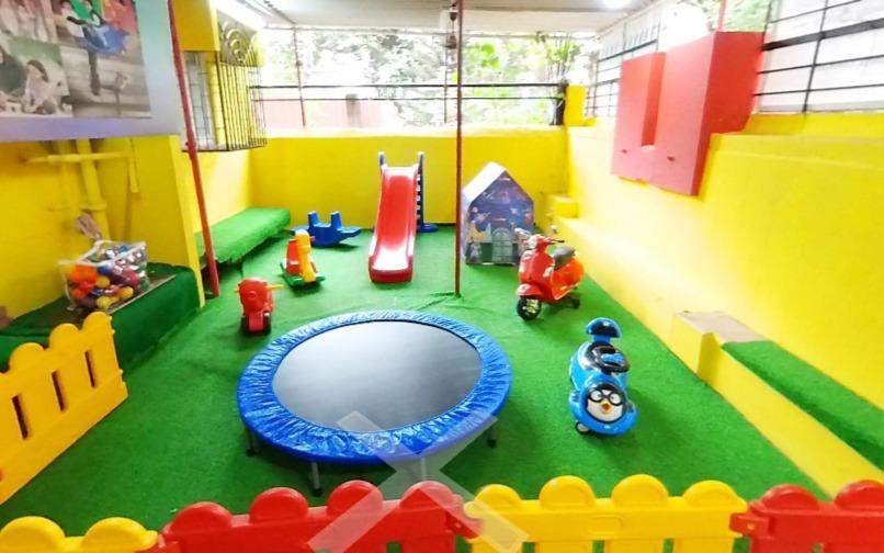 Kaleidoscope Kindergarten preschool building in Malad East, Mumbai