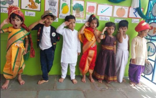 Blossoms Preschool preschool building in Kothrud, Pune