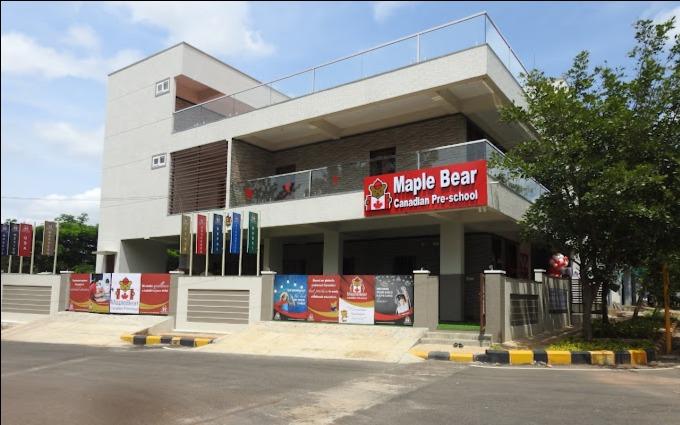 Maple Bear Canadian Pre-school Jakkur preschool building in Jakkur, Bengaluru