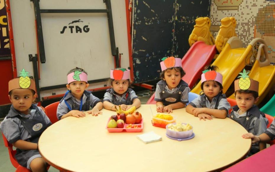Phulwari Heights School preschool building in Block Bq, Srinagar