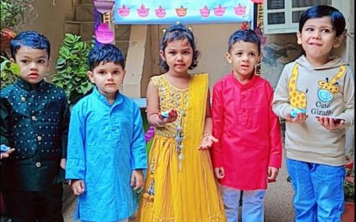 Corals Spring Patel Nagar preschool building in Patel Nagar, Gurugram