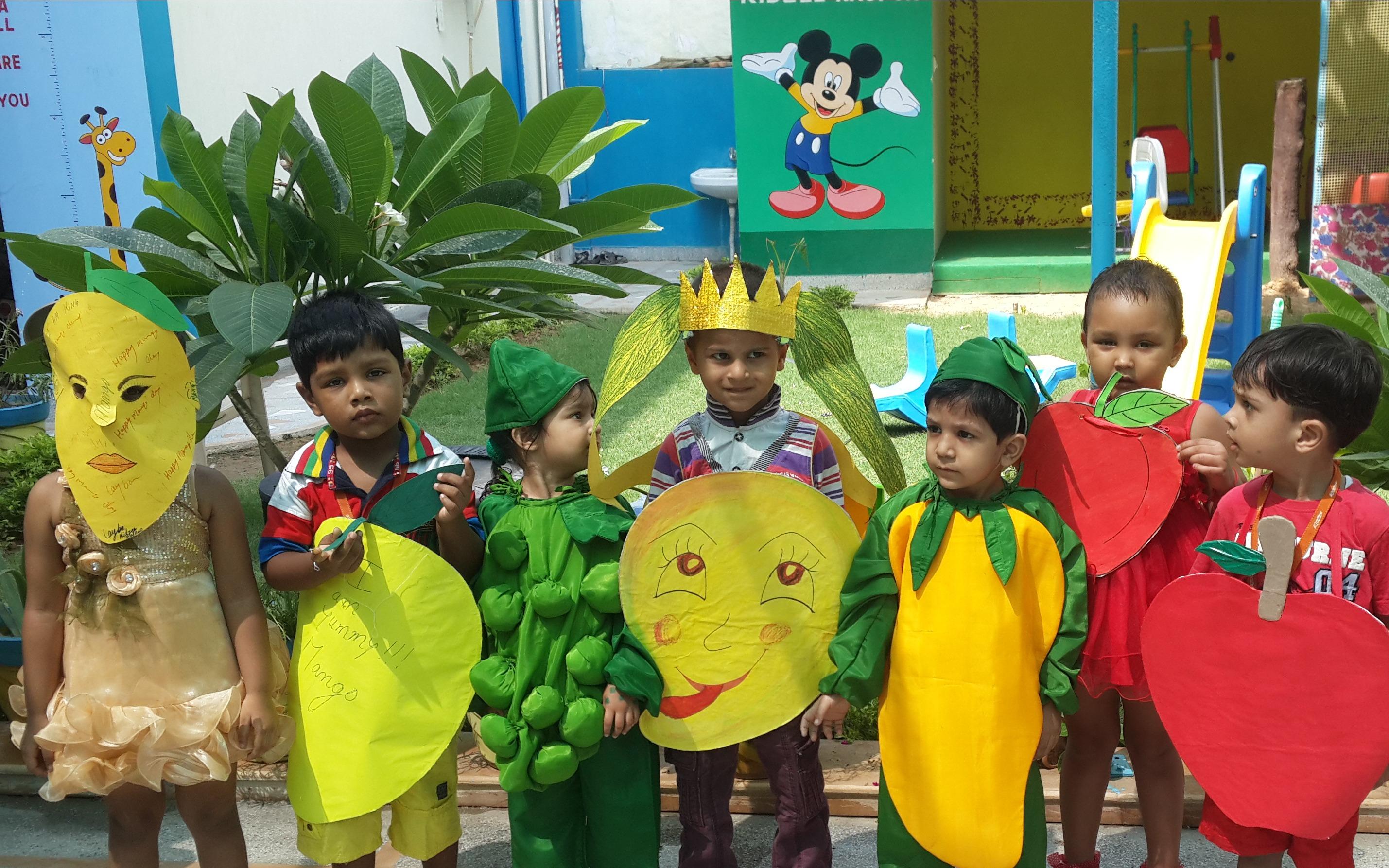 Kidzee preschool building in Rajpur Khurd Extn, New Delhi