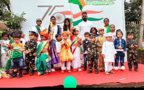 Millionaire Kids International School preschool building in Pimpri Chinchwad, Pune