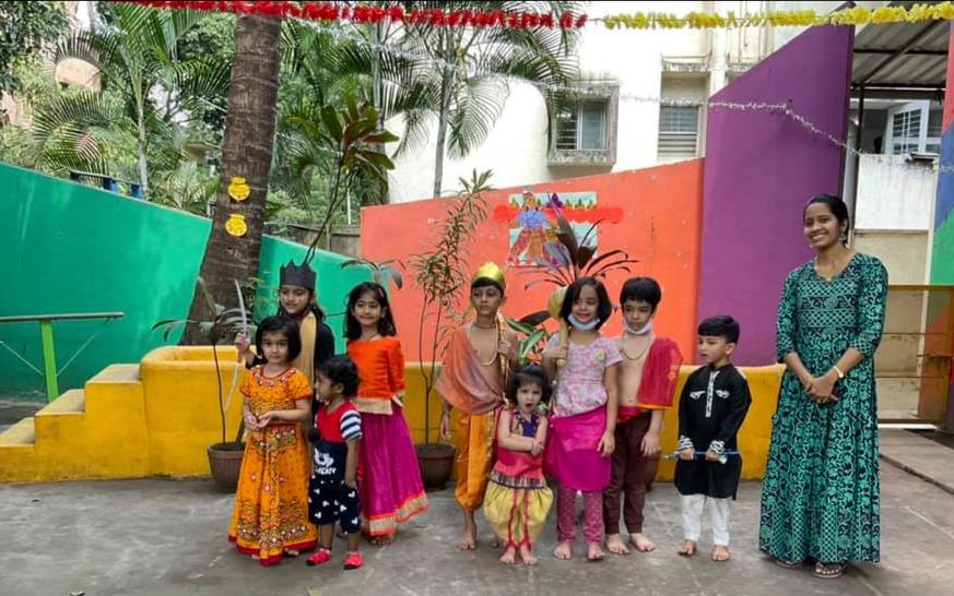 Innocent Times Childcare preschool building in Aundh, Pune
