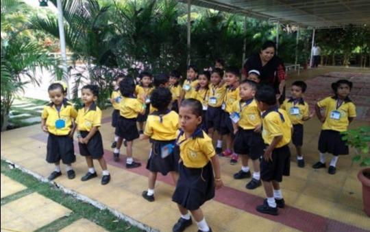 Kidszone School preschool building in Hadapsar, Pune