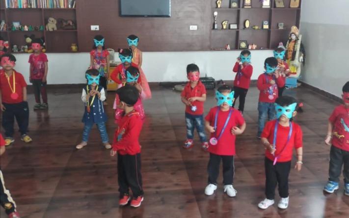 Blossoms Nursery School Sector 35 preschool building in Sector 35, Faridabad