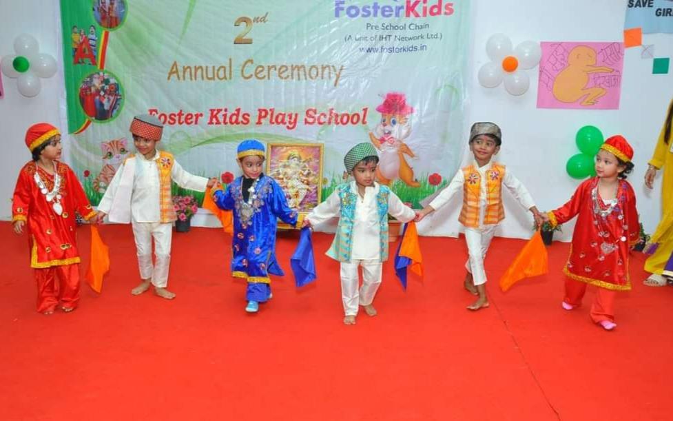 Foster Kids Playschool preschool building in Sector 43, Faridabad