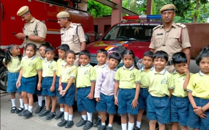 Abhyasa Khairatabad preschool building in Khairatabad, Hyderabad