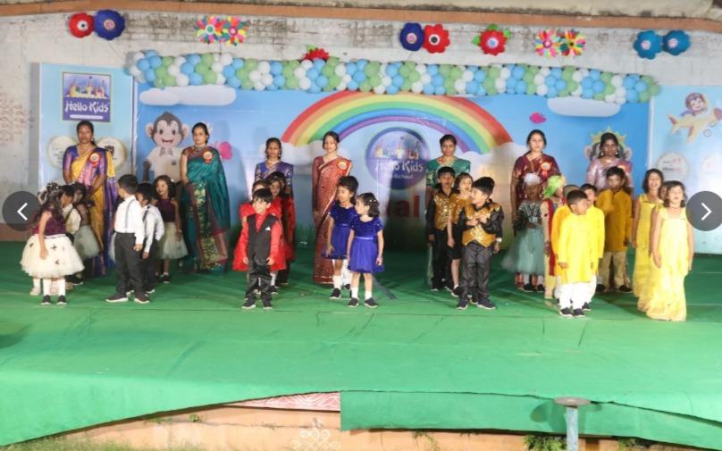Hello Kids Botanical Garden Road preschool building in Andheri East, Mumbai