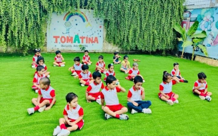 TOMATINA Preschool  And  Daycare preschool building in Sector 46, Gurugram