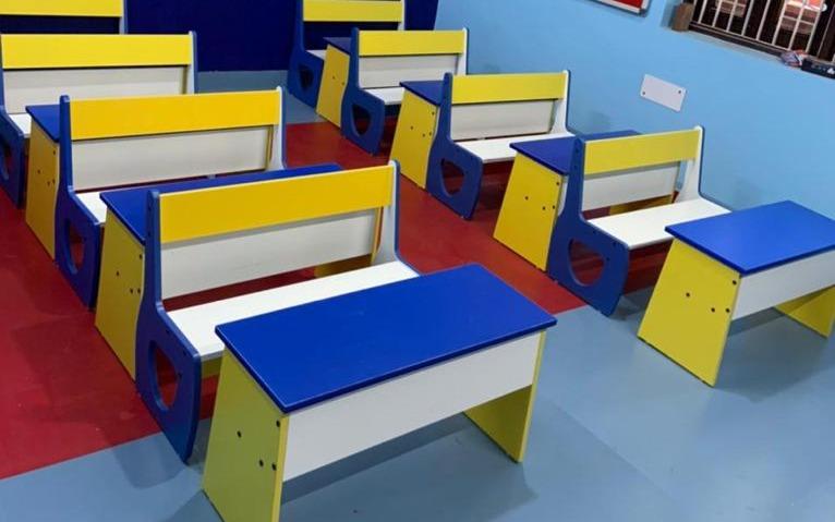 Bachpan Playschool preschool building in Rohini Sector 7, New Delhi