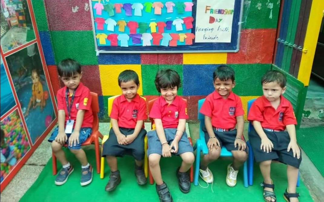 Hello kids - Crayons preschool building in Shalimar Garden, Ghaziabad
