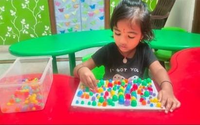 Star Kidz Zone preschool building in Ayyappa Nilayam, Hyderabad