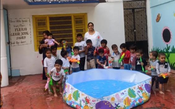 Cute Cubs Himayatnagar preschool building in Kandivali East, Mumbai