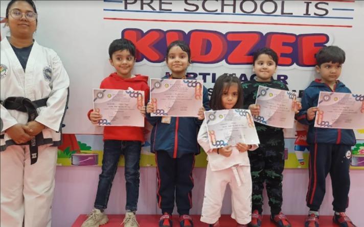 Kidzee Kirti Nagar preschool building in Kirti Nagar, New Delhi