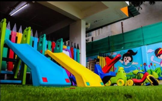 Trinity  Global  International School preschool building in Sangvi, Pune