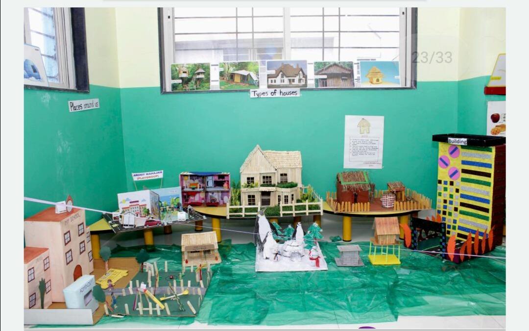 Kidzee preschool building in Talegaon, Pune