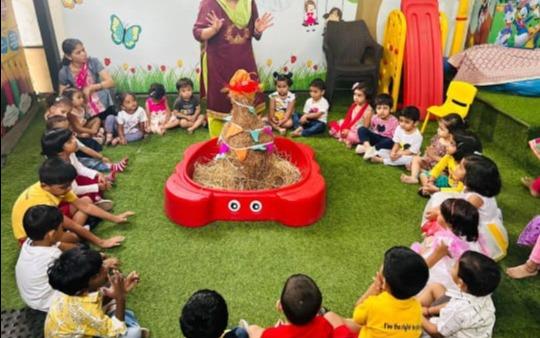 Vedant  International Todler Tech Preschool preschool building in Borivali West, Mumbai