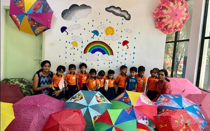 Indo Kids Preschool and daycare preschool building in Electronic City, Bengaluru