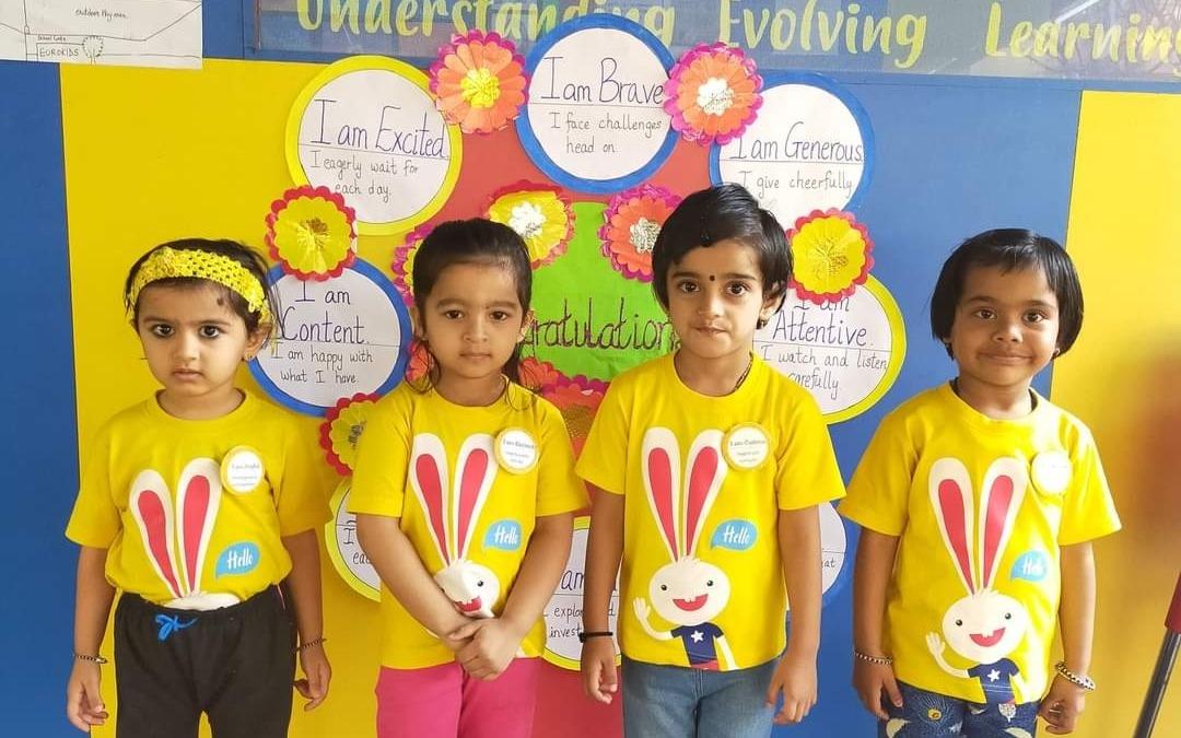 Euro Kids preschool building in Wadgaon Sheri, Pune