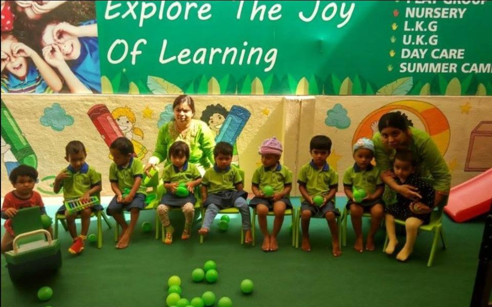 iLearn Preschool and Childcare preschool building in Kundalahalli, Bengaluru