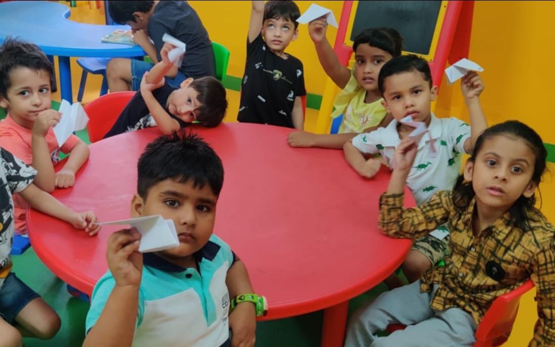 The Jolly Kids Sector 130 preschool building in Sector 130, Noida