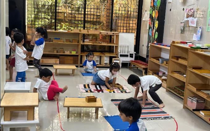 Savi Montessori Chembur preschool building in Chembur, Mumbai
