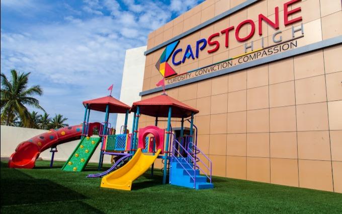 Capstone High CBSE School preschool building in Hoskote, Bengaluru