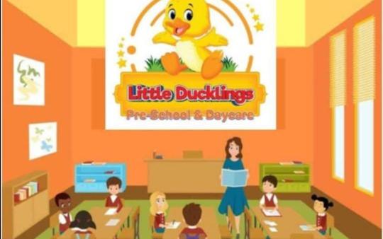 Little Duckling Preschool and Day Care preschool building in Majiwada, Thane