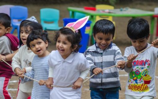 Little Ville Kothapet preschool building in Kothapet, Hyderabad