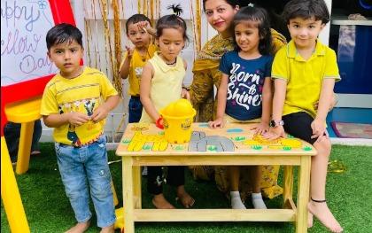 Icon Nurturing Innocence Preschool Sector 85 preschool building in Satellite, Ahmedabad