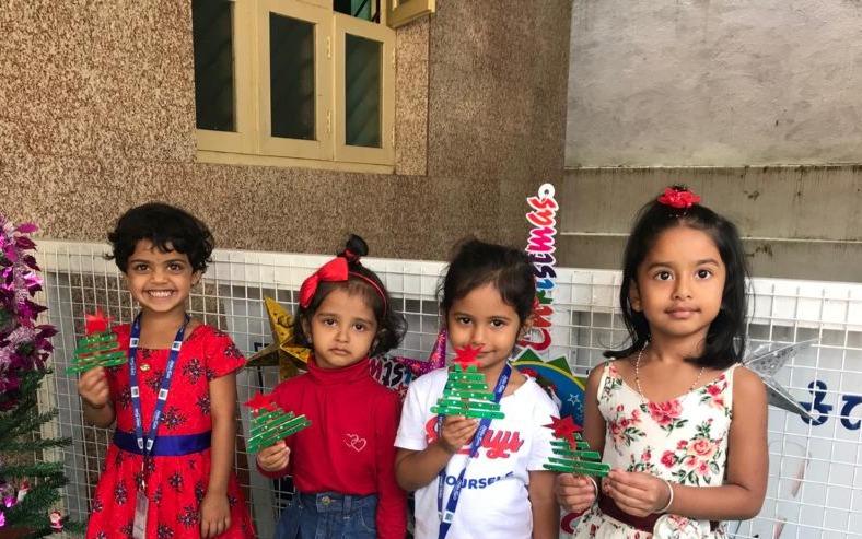 Hello Kids - Hungama preschool building in Virajpet, Kodagu