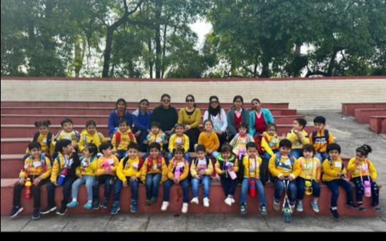 Gigglez Playhouse preschool building in Sector 20, Zirakpur