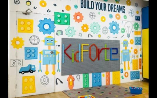 Kidforte IP Extension preschool building in Mandawali, New Delhi