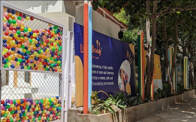 Little Buddy International Preschool preschool building in Madhapur, Hyderabad