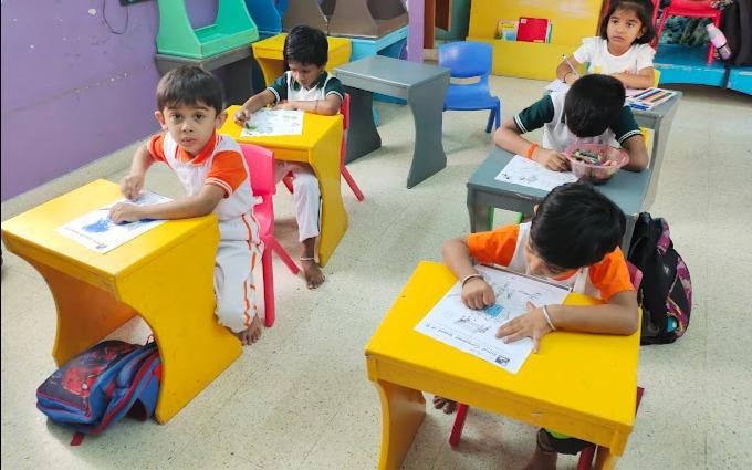 Visishta The Unique play school preschool building in Hbr Layout, Bengaluru