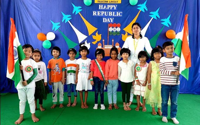Timekids Telecomlayout educrest Jakkur preschool building in Jakkur, Bengaluru