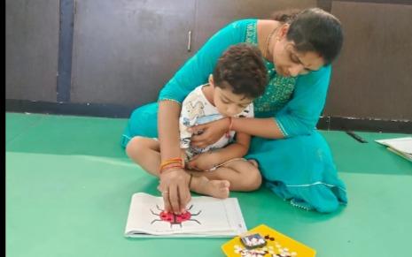 Kriyanza Old Bowenpally preschool building in Ambarnath East, Mumbai