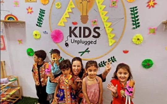 Kids Unplugged Preschool and Nursery preschool building in Malad West, Mumbai