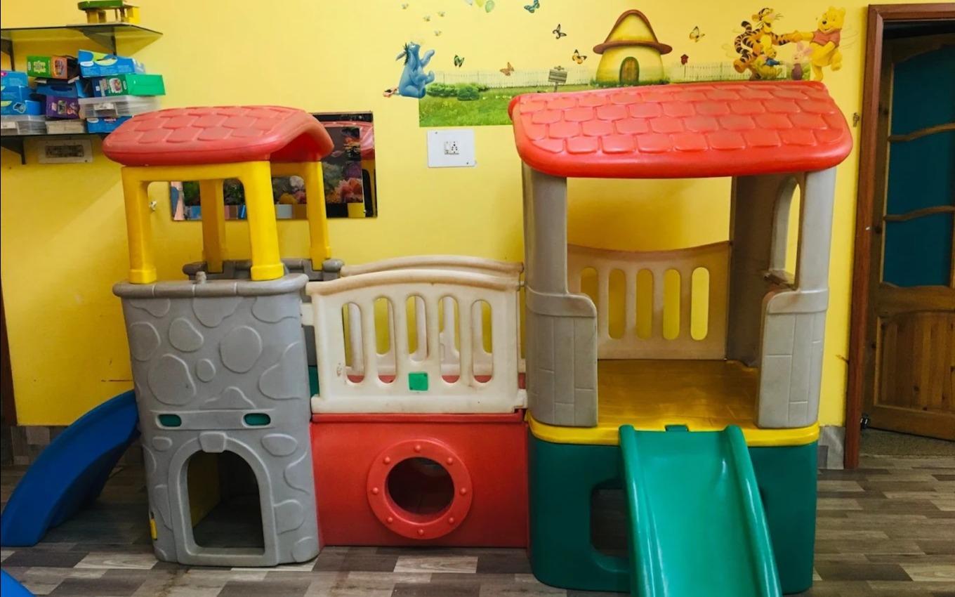 Kidz World Nayapalli preschool building in Nayapalli, Bhubaneswar