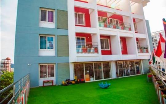 Vivero International Preschool & Child Care, Kharadi preschool building in Kharadi, Pune