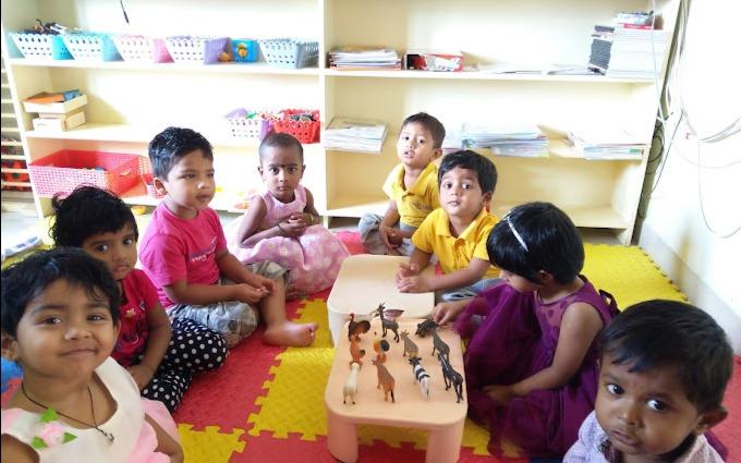 TIME Kids Kitaganur preschool building in Kithaganur, Bengaluru