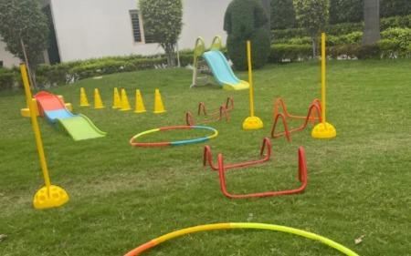 Dibber International Sector 122 preschool building in Sector 122, Noida
