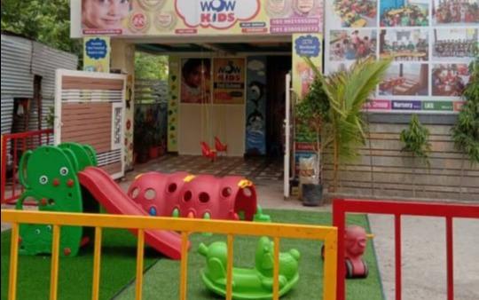 WOW KIDS PRESCHOOL preschool building in Phursungi, Pune