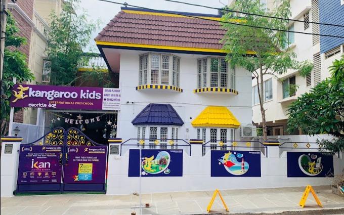 Kangaroo Kids sahakar nagar preschool building in Sahakar Nagar, Bengaluru