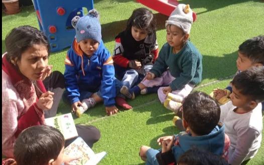Sanfort Sadarpur preschool building in Sadarpur, Noida