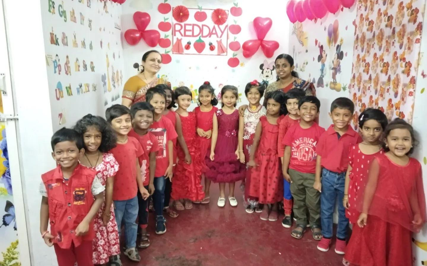 Akshay Play Home preschool building in Mallathahalli, Bengaluru