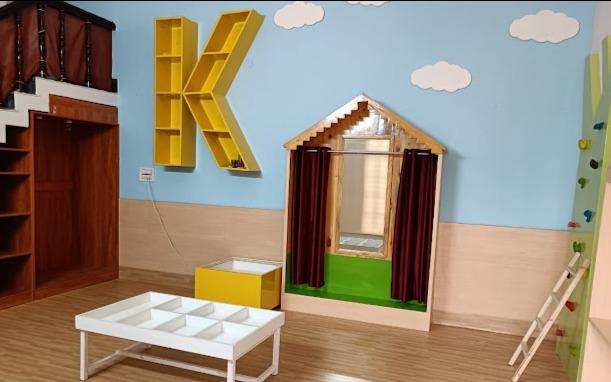 Kangaroo Kids Yamare preschool building in Sarjapur, Bengaluru