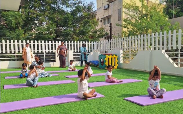 Beginners World Madhura Nagar preschool building in Madhura Nagar, Hyderabad